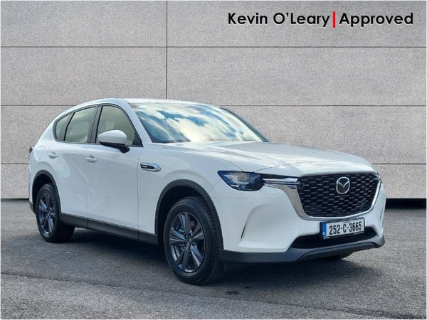 Mazda CX-60 SUV, Petrol Plug-in Hybrid, 2025, White