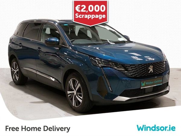 Peugeot 5008 MPV, Diesel, 2021, Blue