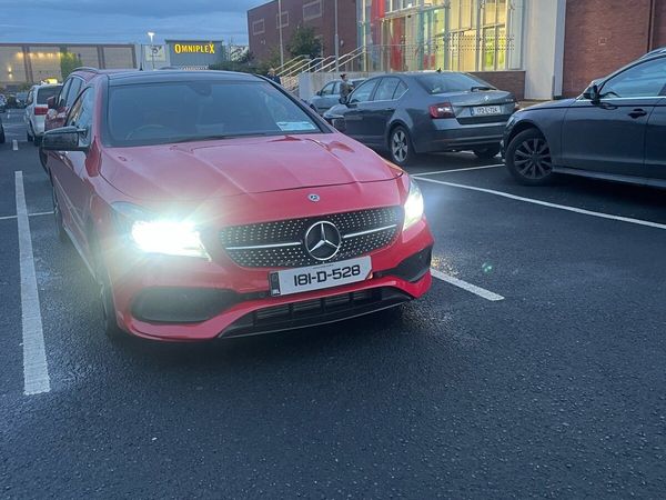 Mercedes-Benz CLA Saloon, Diesel, 2018, Red