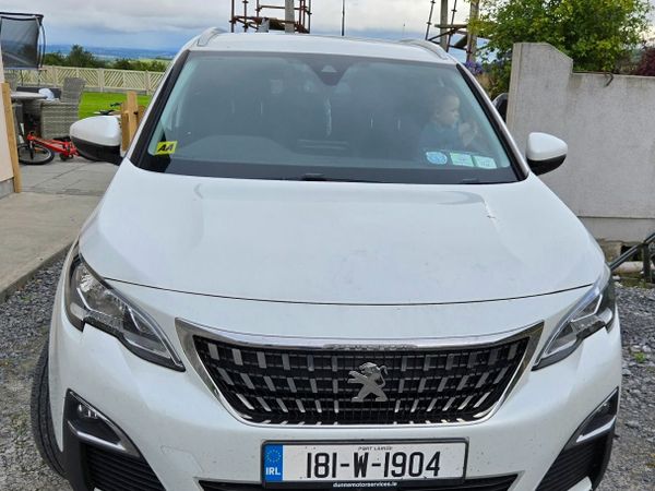 Peugeot 3008 MPV, Diesel, 2018, White