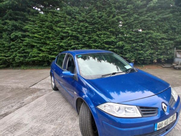 Renault Megane Saloon, Petrol, 2008, Blue