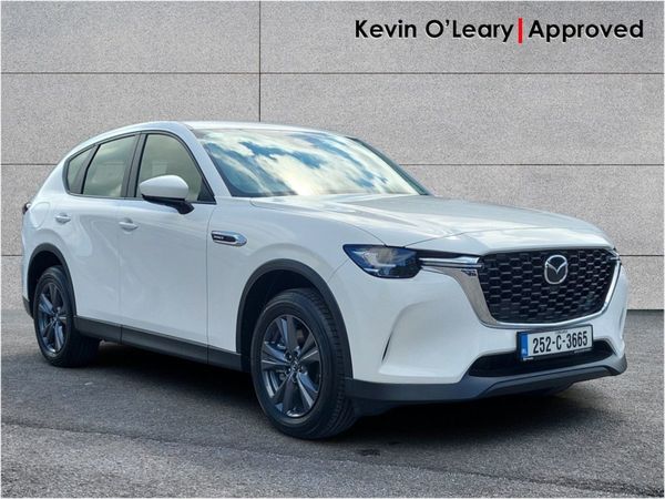Mazda CX-60 SUV, Petrol Plug-in Hybrid, 2025, White