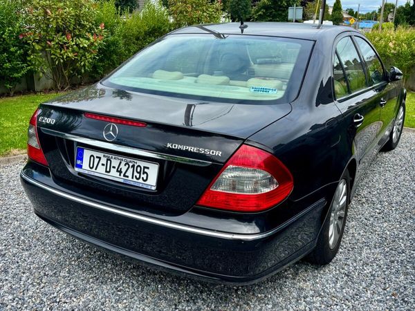 Mercedes-Benz E-Class Saloon, Petrol, 2007, Black
