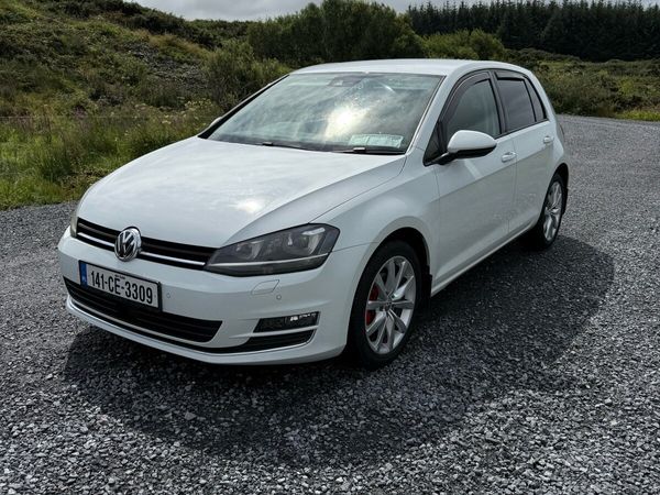Volkswagen Golf Hatchback, Petrol, 2014, White