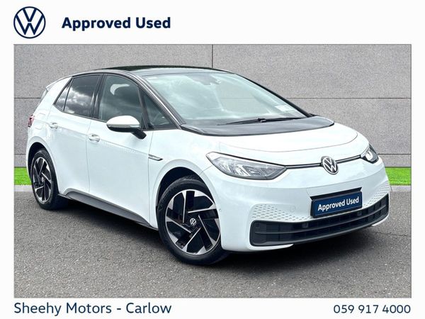 Volkswagen ID.3 Hatchback, Electric, 2022, White