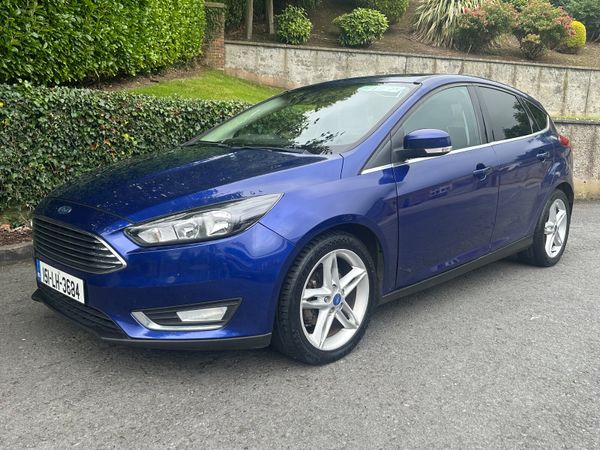 Ford Focus Hatchback, Diesel, 2015, Blue