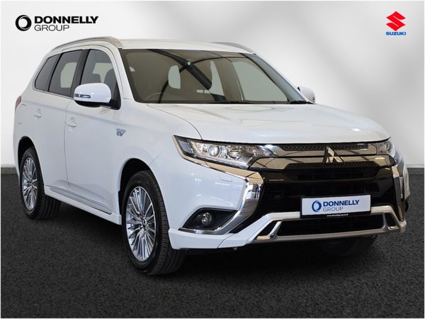 Mitsubishi Outlander Estate, Petrol Hybrid, 2020, White
