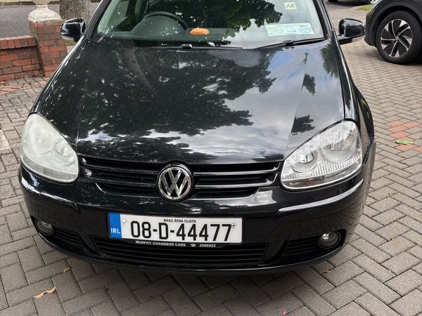 Volkswagen Golf Hatchback, Petrol, 2008, Black