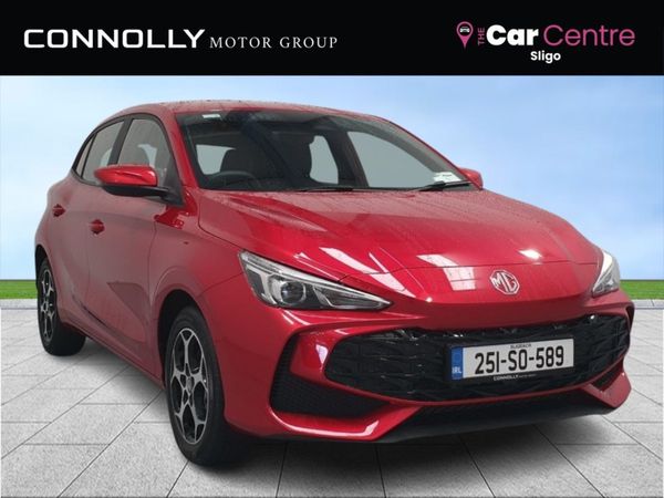 MG MG3 Hatchback, Petrol Hybrid, 2025, Red