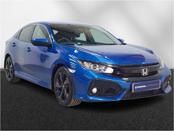 Honda Civic Hatchback, Petrol, 2018, Blue
