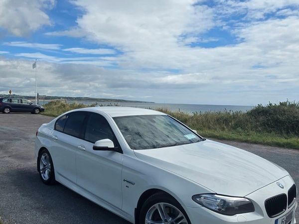 BMW 5-Series Saloon, Diesel, 2016, White