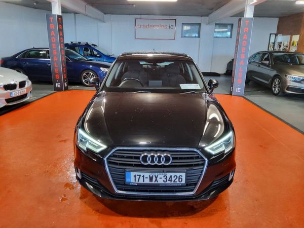 Audi A3 Hatchback, Diesel, 2017, Black