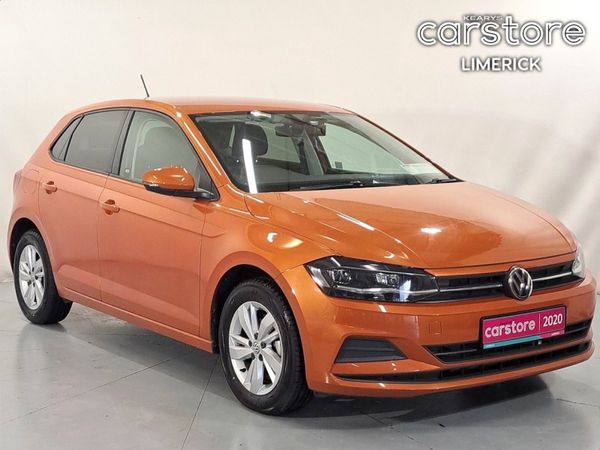 Volkswagen Polo Hatchback, Petrol, 2020, Orange