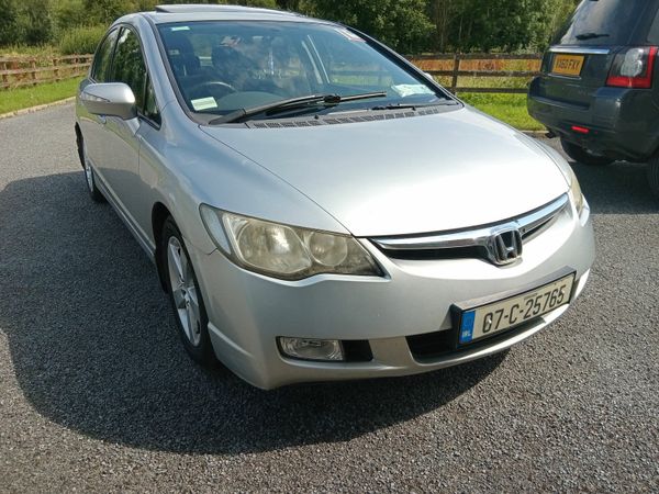 Honda Civic Saloon, Petrol, 2007, Grey