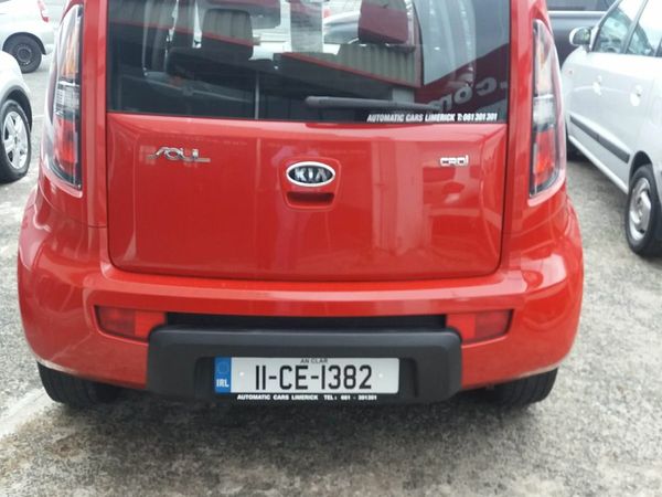 Kia Soul MPV, Diesel, 2011, Red