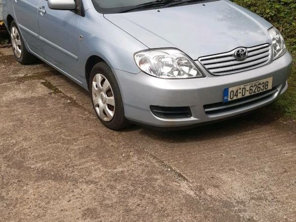 Toyota Corolla Saloon, Petrol, 2004, Blue