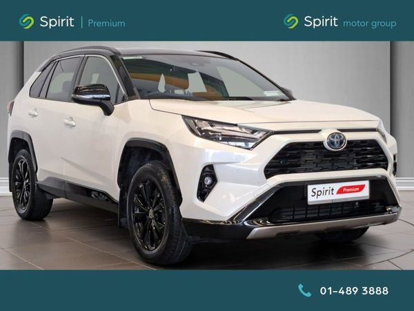Toyota RAV4 SUV, Petrol Hybrid, 2022, White