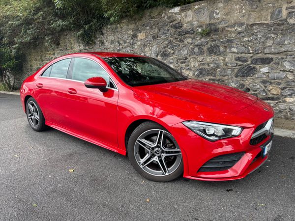 Mercedes-Benz CLA Saloon, Petrol, 2020, Red