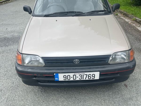 Toyota Starlet Hatchback, Petrol, 1990, Beige
