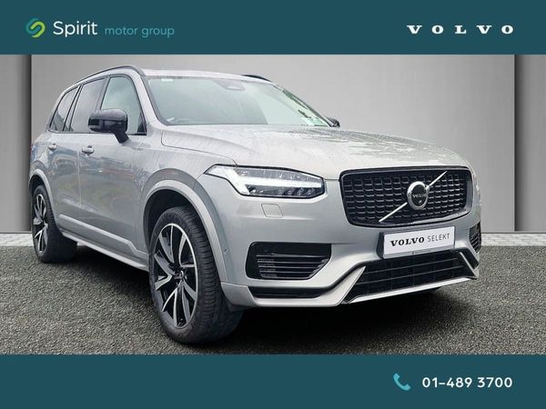 Volvo XC90 SUV, Petrol Plug-in Hybrid, 2022, Silver