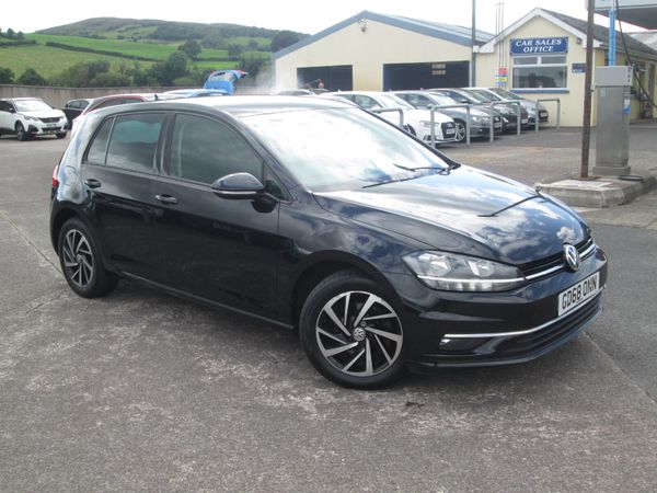 Volkswagen Golf Hatchback, Diesel, 2019, Black