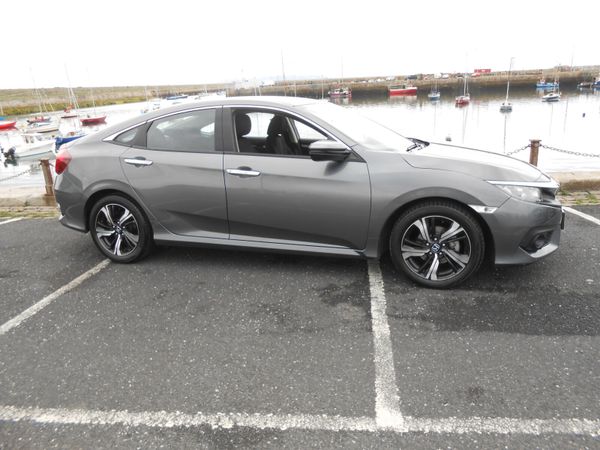Honda Civic Saloon, Petrol, 2019, Grey