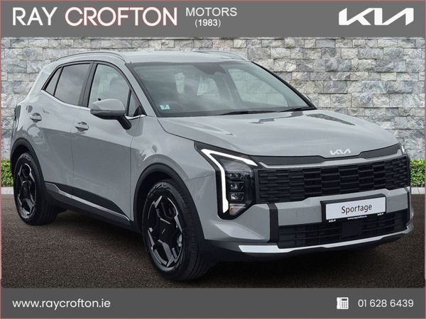 Kia Sportage SUV, Diesel Hybrid, 2025, Grey