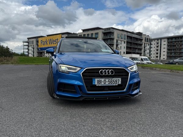 Audi A3 Hatchback, Petrol, 2018, Blue