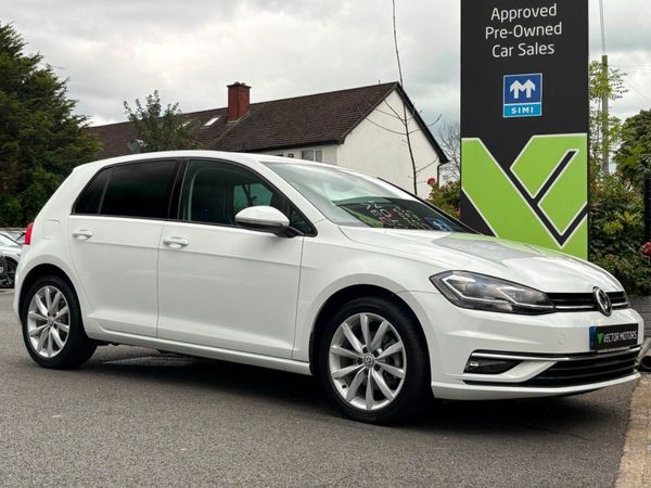 Volkswagen Golf Hatchback, Petrol, 2018, White