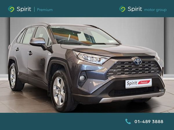 Toyota RAV4 SUV, Petrol Hybrid, 2021, Grey