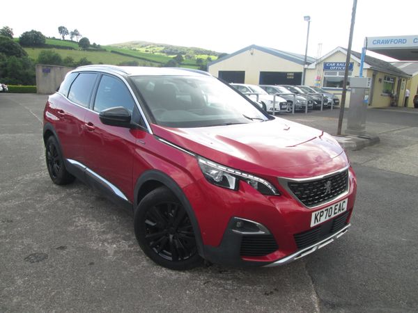 Peugeot 3008 SUV, Diesel, 2020, Red