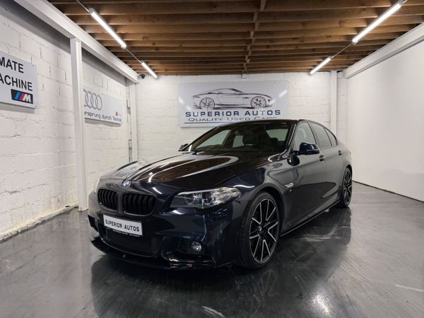 BMW 5-Series Saloon, Diesel, 2015, Black