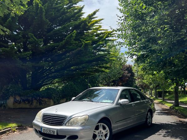 Mercedes-Benz S-Class Saloon, Petrol, 2003, Silver