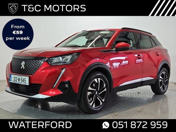 Peugeot 2008 MPV, Petrol, 2021, Red