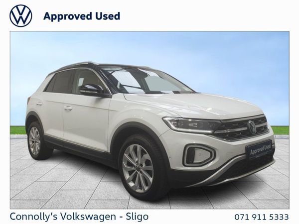 Volkswagen T-Roc SUV, Diesel, 2022, White