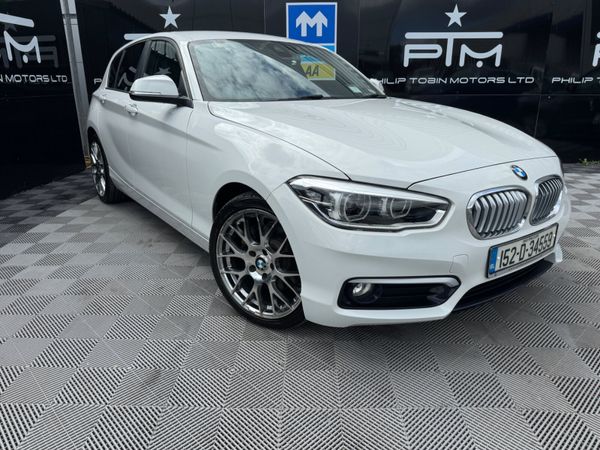 BMW 1-Series Hatchback, Petrol, 2015, White