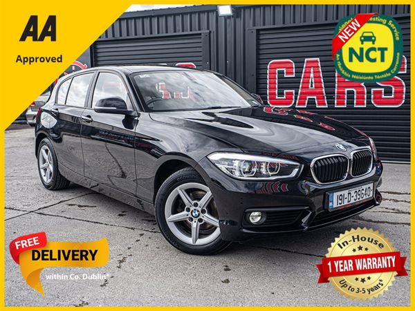 BMW 1-Series Estate/Jeep, Diesel, 2019, Black