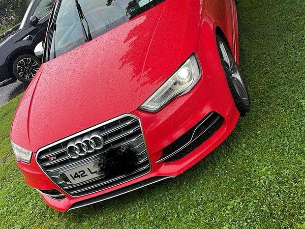Audi S3 Saloon, Petrol, 2014, Red