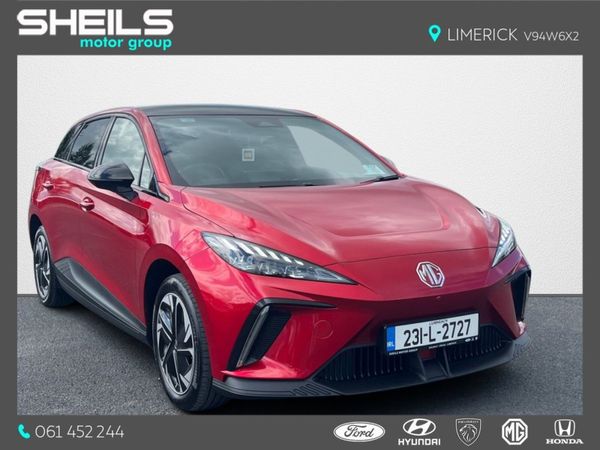 MG MG4 Hatchback, Electric, 2023, Red