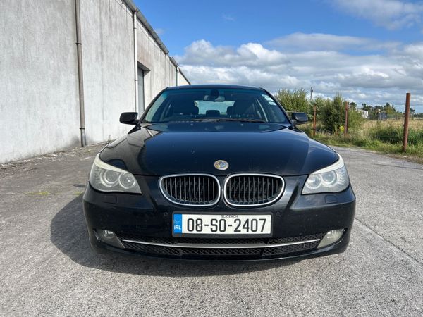 BMW 5-Series Saloon, Diesel, 2008, Black
