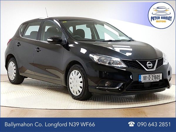 Nissan Pulsar Hatchback, Diesel, 2018, Black