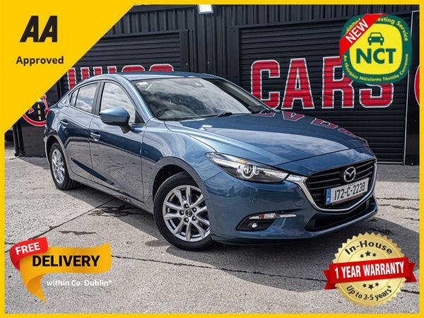 Mazda Mazda3 Saloon, Petrol, 2017, Blue