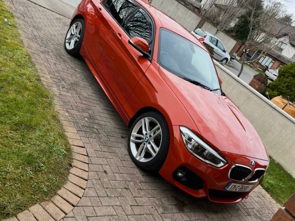 BMW 1-Series Hatchback, Diesel, 2017, Orange