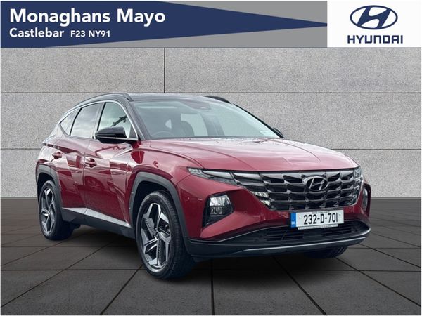 Hyundai Tucson MPV, Petrol Plug-in Hybrid, 2023, Red