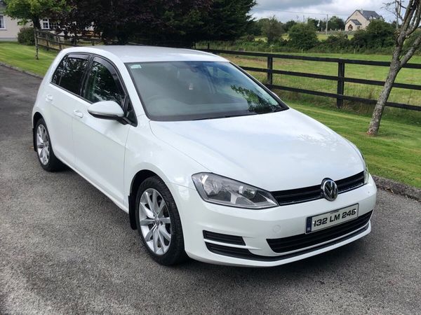 Volkswagen Golf Hatchback, Diesel, 2013, White
