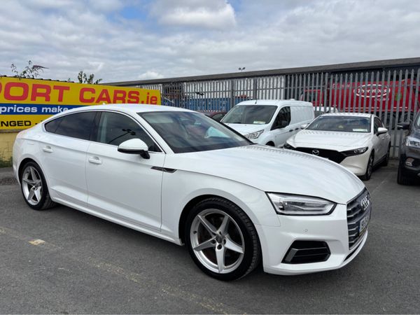 Audi A5 Hatchback, Petrol, 2019, White