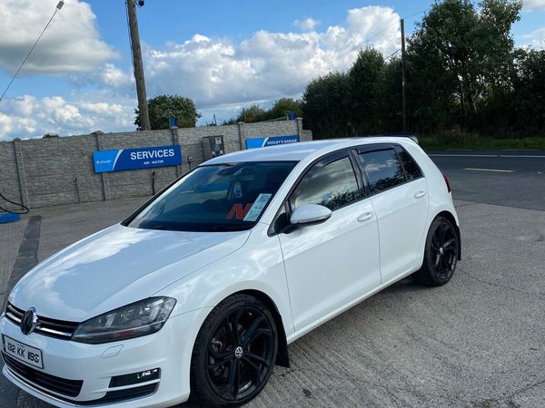 Volkswagen Golf Hatchback, Petrol, 2013, White