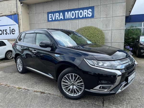Mitsubishi Outlander SUV, Petrol Plug-in Hybrid, 2020, Black