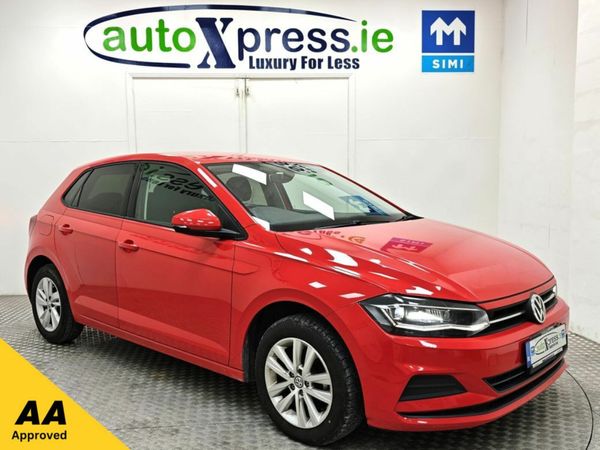 Volkswagen Polo Hatchback, Petrol, 2020, Red