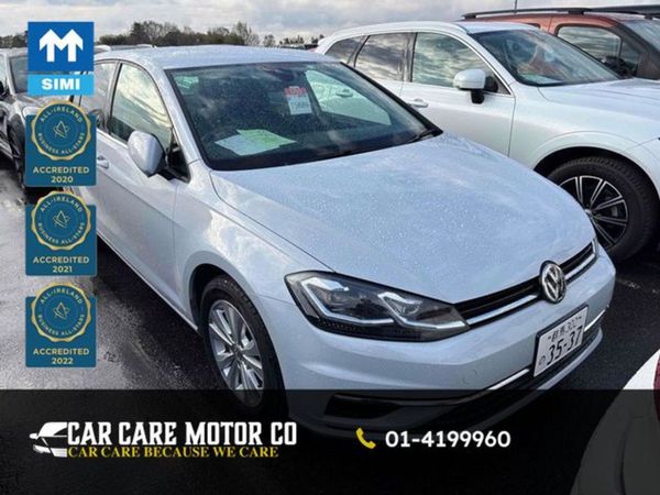 Volkswagen Golf Hatchback, Petrol, 2018, White